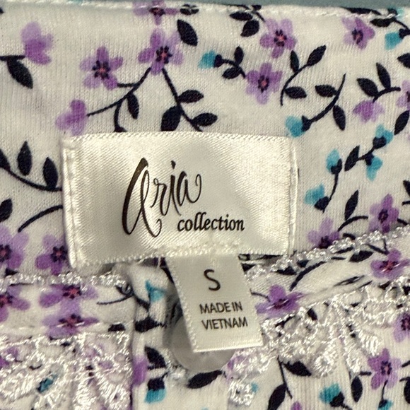 SELLING ARIA NIGHTGOWN FOR WOMEN SIZE SMALL FLORAL COLOR SLEEVELESS NWT - Picture 6 of 11